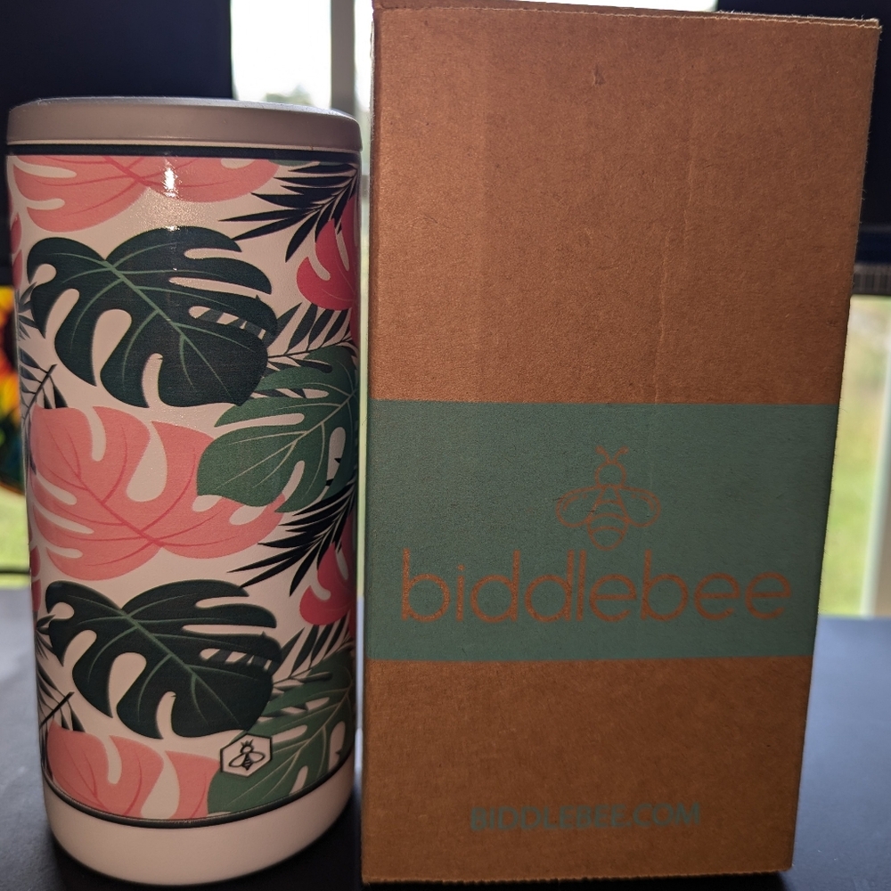 Biddlebee Skinny Can Cooler 12 oz